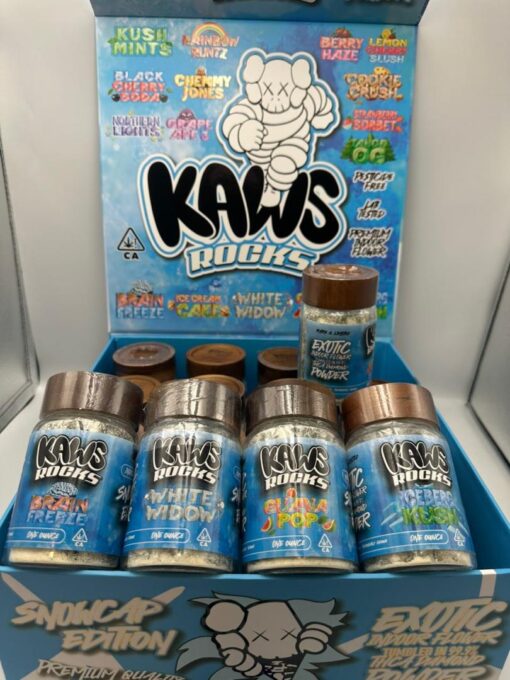 kaws rocks snowcaps